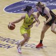 A Sopron harmadik vereségét is elszenvedte az Euroligában (Fotó: MTI)