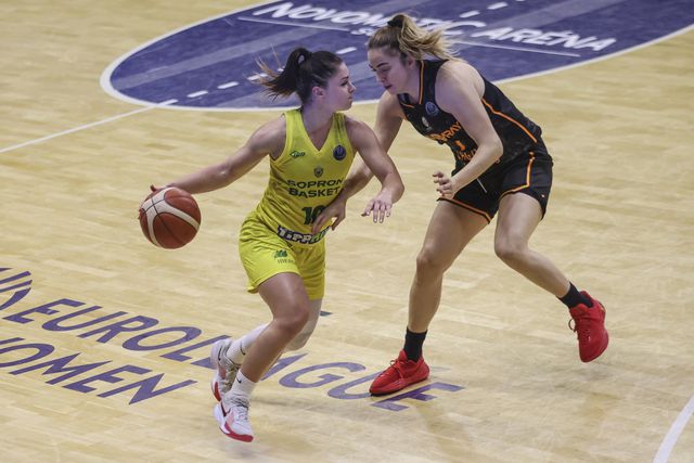 A Sopron harmadik vereségét is elszenvedte az Euroligában (Fotó: MTI)