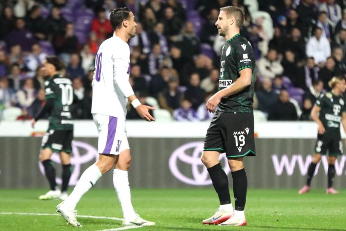 Varga Barnabás a Szusza Ferenc Stadionban (Fotó: Juhász Sára)
