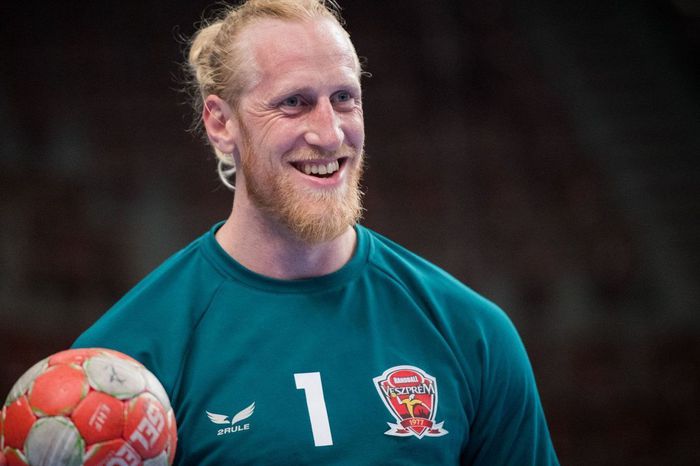 Ihletett formában védett - Fotó: handballveszprem.hu