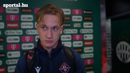 Manner Balázs: Jó érzés volt gólt szerezni, főleg a vezető találatot