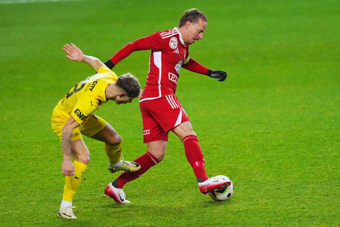 A Loki csapatkapitánya az ötödik gólját lőtte a 2025/26-os szezonban. Fotó: DVSC