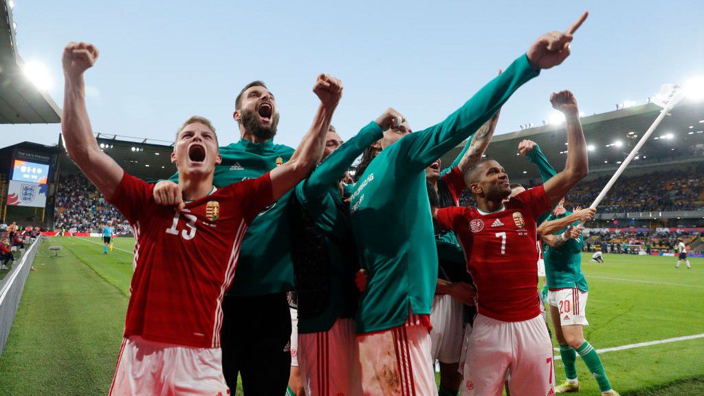 Ez volt a magyar foci 2022.es csúcsa: Anglia–Magyarország 0–4 (Fotó: GettyImages)