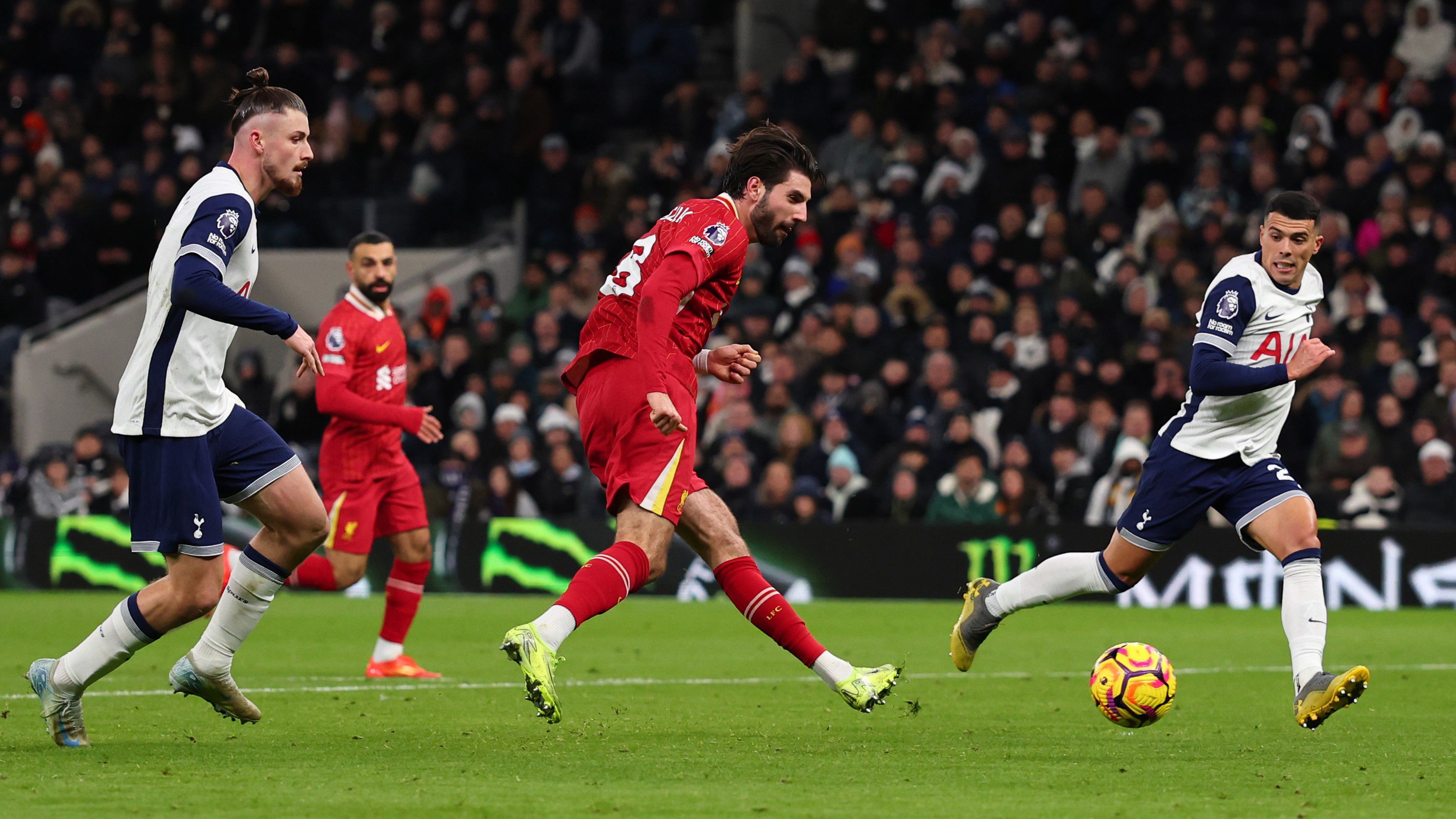 Szoboszlai Dominik gólt lőtt a Liverpoolban a Tottenham elleni rangadón – videó