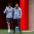 Szoboszlai Dominik és Arne Slot (Fotó: Getty Images)