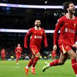 Szoboszlai Dominik gólöröme a Tottenham ellen (Fotó: Getty Images)