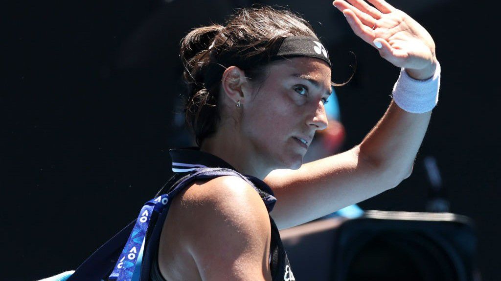 A világranglistán negyedik helyen álló Caroline Garcia elbúcsúzott az ausztrál közönségtől. (Fotó: Getty Images)