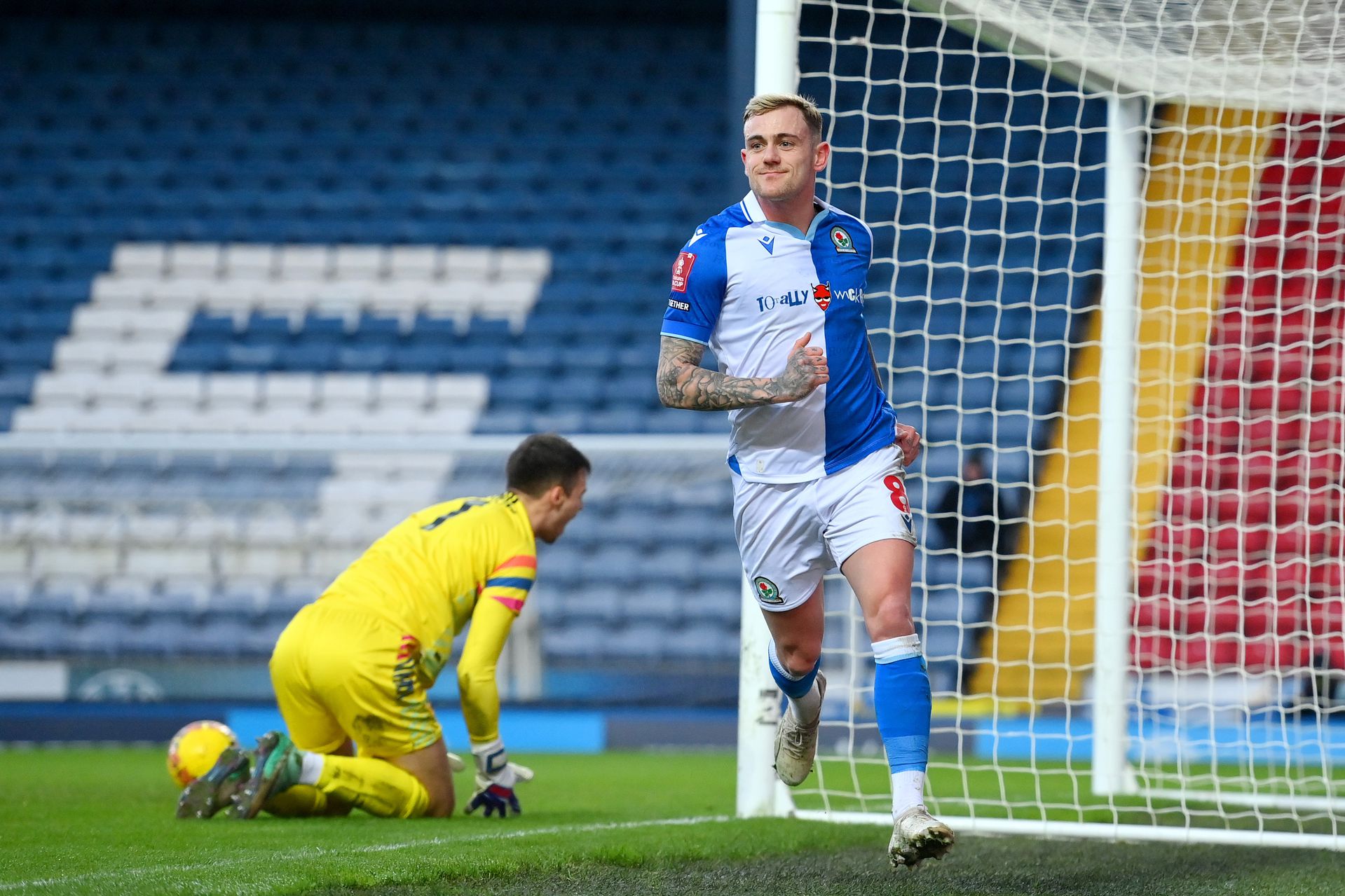 A Blackburn 28 éves ír támadója, Sammie Szmodics – akinek egyik papája magyar – nagyszerű szezont fut, 16 gólt jegyez az angol második ligában. Minden bizonnyal erősítést jelenthetne a magyar válogatottnak. /Fotó: Getty Images