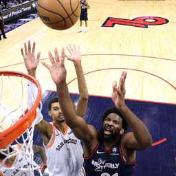 Joel Embiid fantasztikusan játszott a San Antonio Spurs ellen
