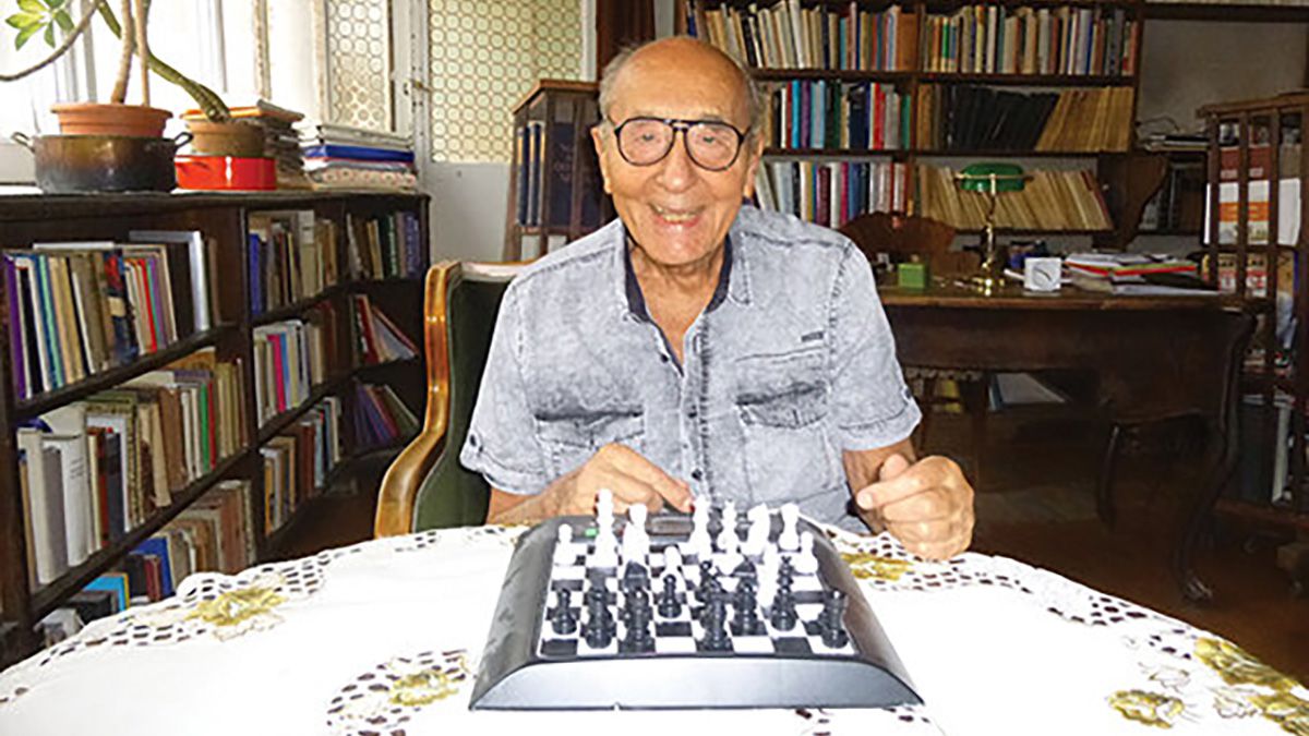 Grétsy László imádta a sakkot és az Újpestet (Fotó: Tinta Kiadó)