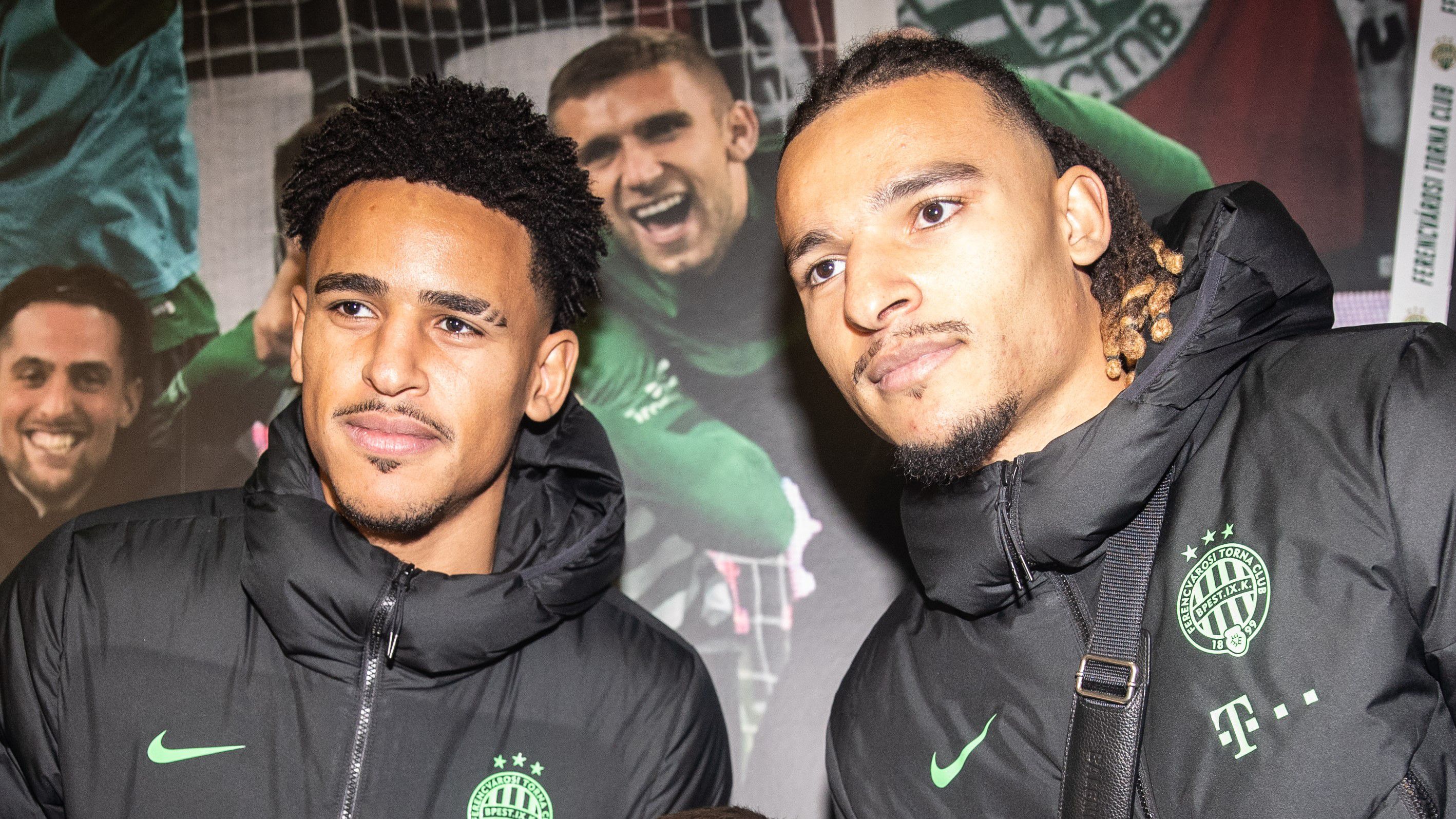Ryan Mmaee (balra) és bátyja, Samy a jövőben is áll a marokkói válogatott rendelkezésére (Fotó: Ringier – archív)