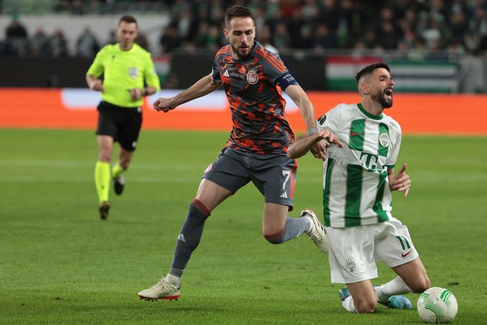 A Ferencváros alulmaradt az Olympiakosszal szemben