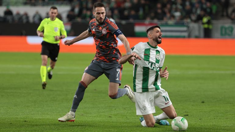 A Ferencváros alulmaradt az Olympiakosszal szemben