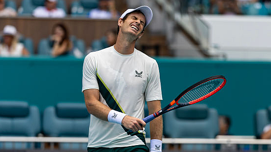 Andy Murray két szettben maradt alul (fotó: Getty Images)