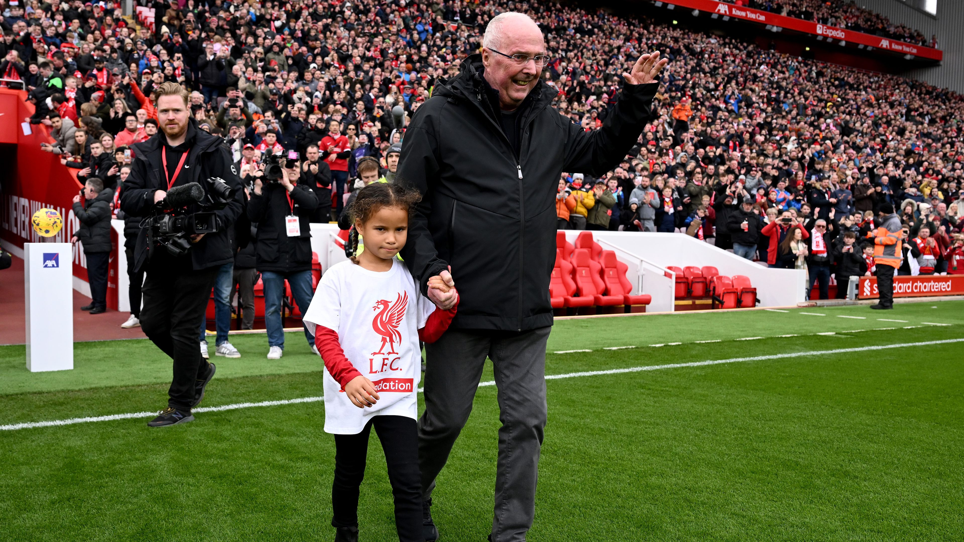 A pillanat, amelyet Sven-Göran Eriksson sosem felejt majd el: szombat délután a Liverpool edzőjeként sétálhatott ki az Anfieldre