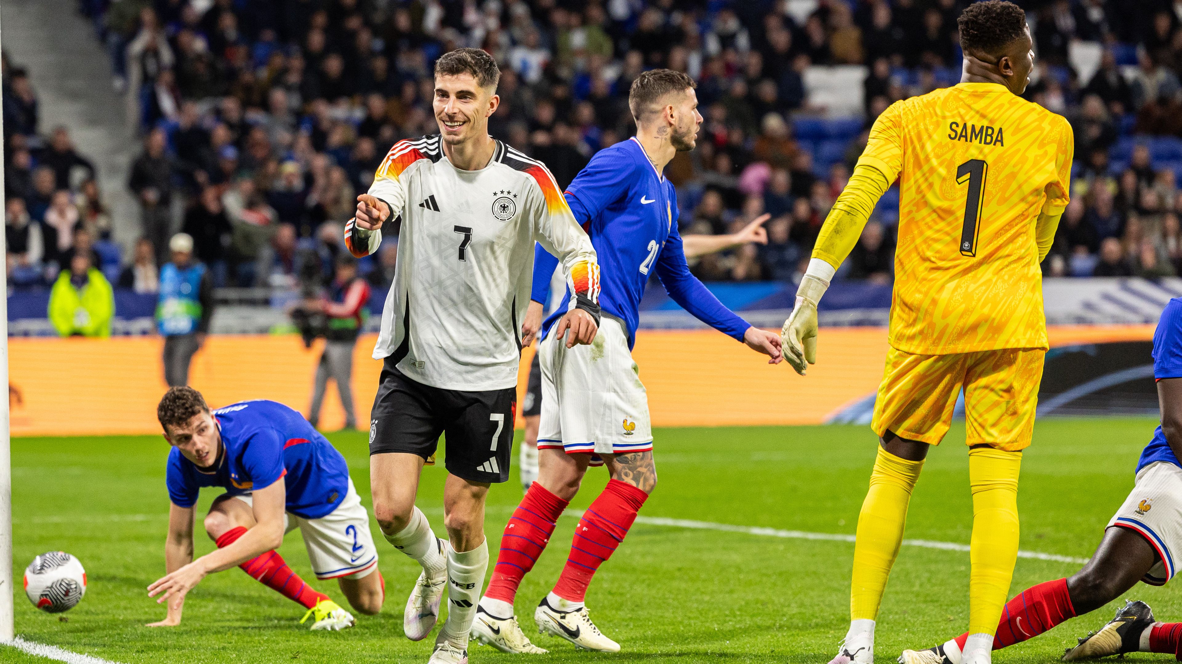 Németország már nyolc másodperc után mattolta a francia válogatottat – videóval