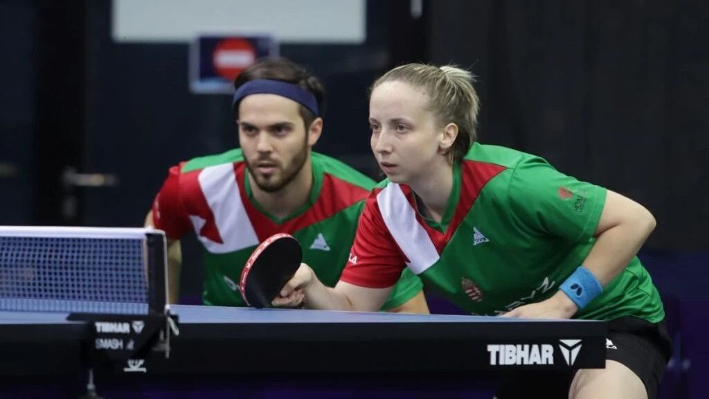 Negyeddöntős az Ecseki, Madarász vegyes páros az Európa Játékokon