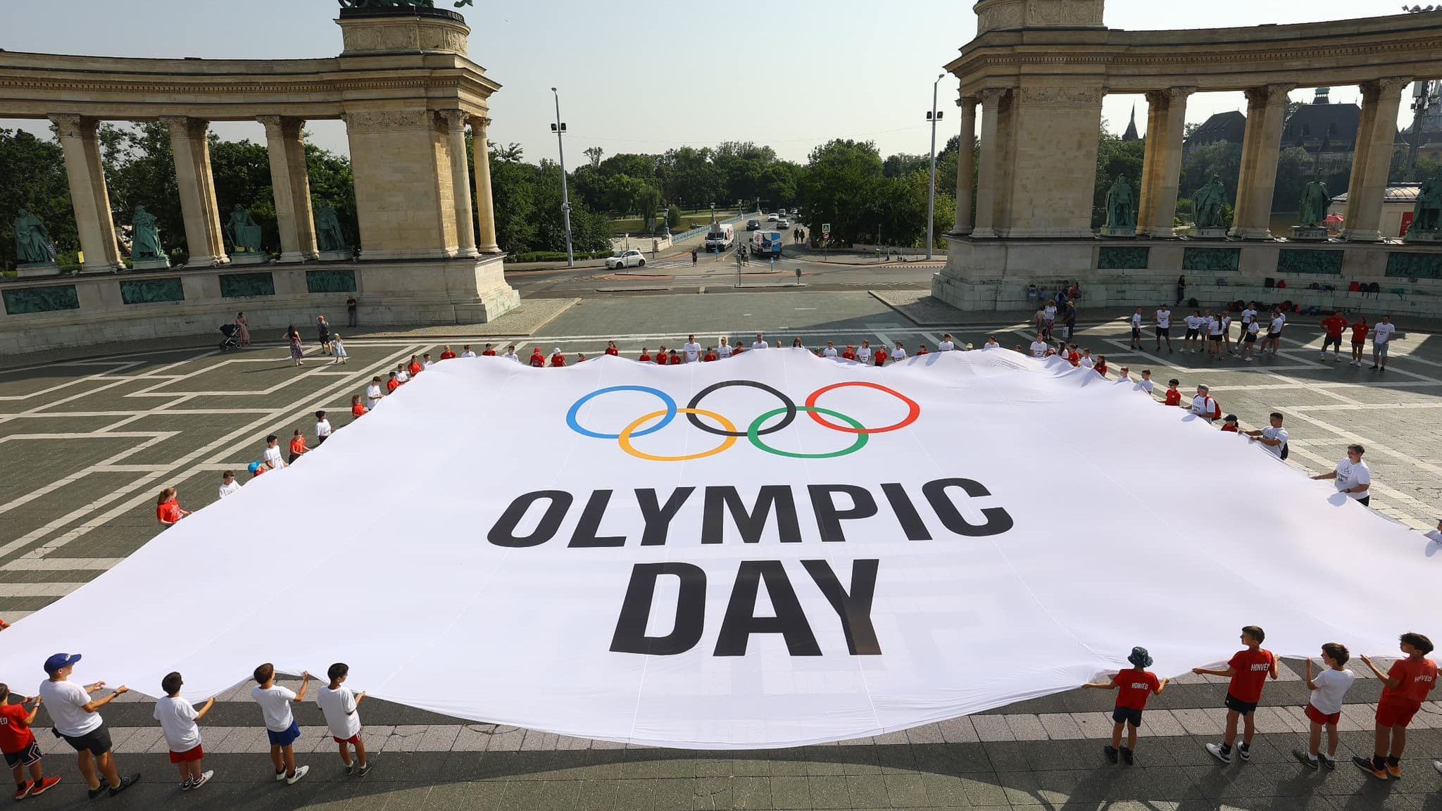 Szabadidősportos eseménnyel ünnepelték itthon az Olimpia Napját (Fotó: Team Hungary/Facebook)