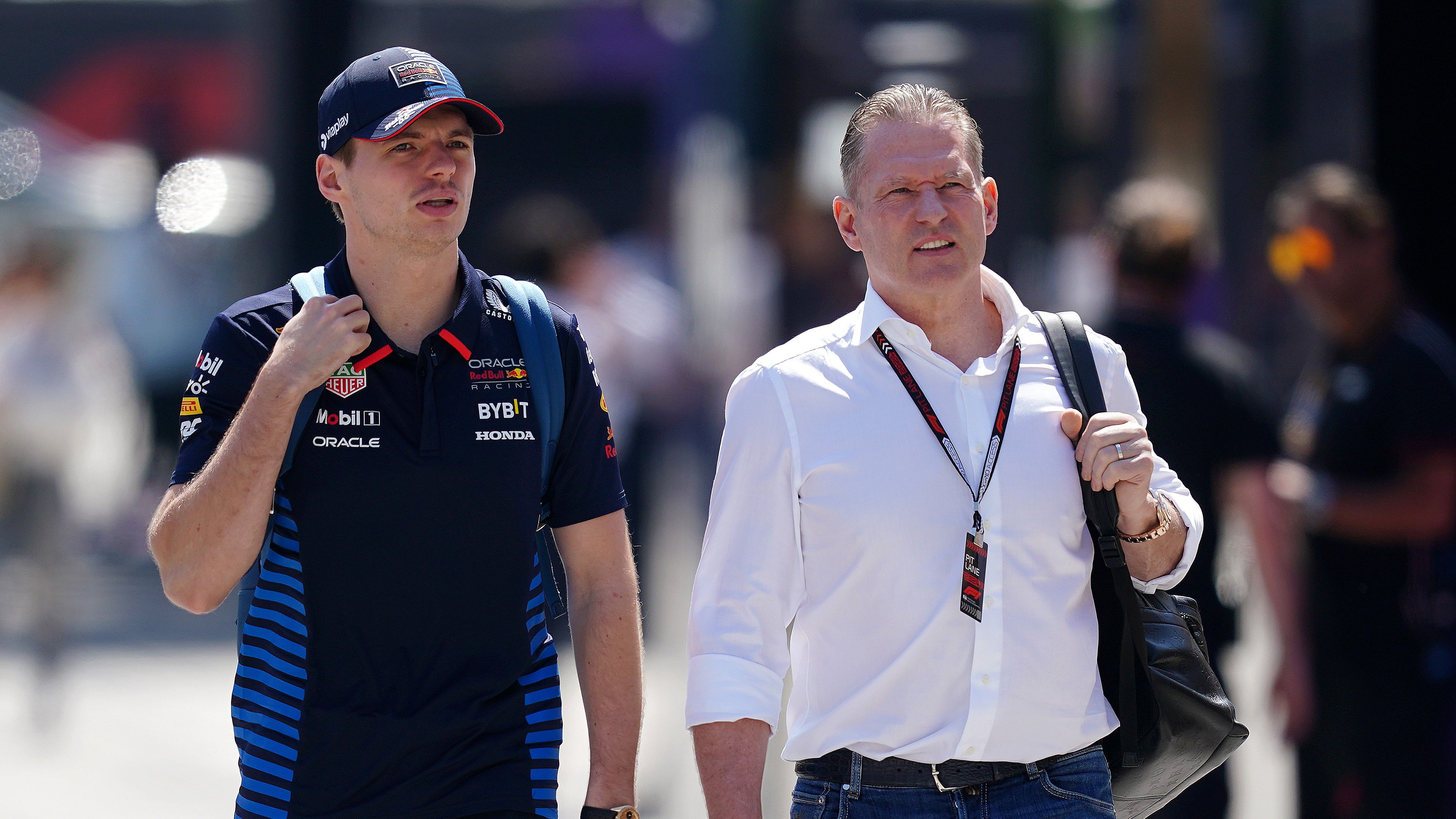 Max Verstappen y su padre José admiten la caída de Red Bull.