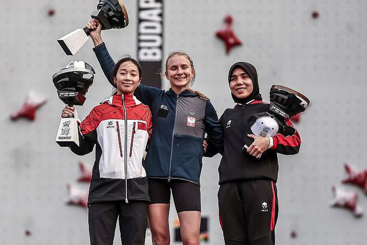 Négy nemzethez került az aranyérem sportmászásban