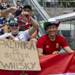 „A lelátón és a pályán is legyőzzük a skótokat!” – helyszíni videó Stuttgartból