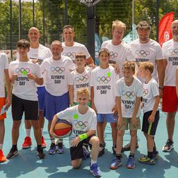 Olimpia Napja - Olimpikonok és gyerekek együtt sportoltak a mozgás népszerűsítéséért