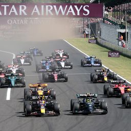 Beragadt a rajtnál Hamilton; Verstappen magabiztos győzelmet aratott a Hungaroringen