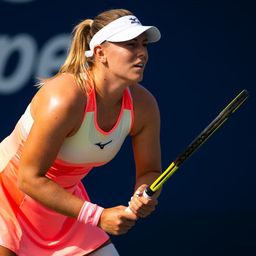 Gálfi Dalma is készül a második fordulóra a US Open selejtezőjében