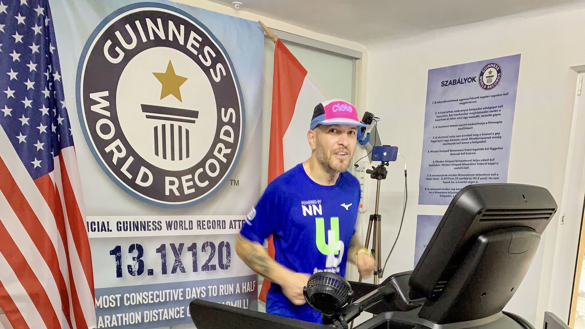 2500 kilométeres Guinness-rekordot ért el a magyar futó