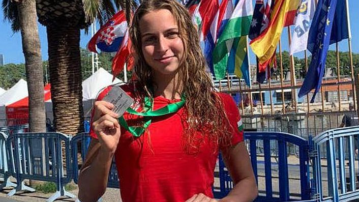 Ezüstérmével lett Európa Kupa-győztes a magyar úszó