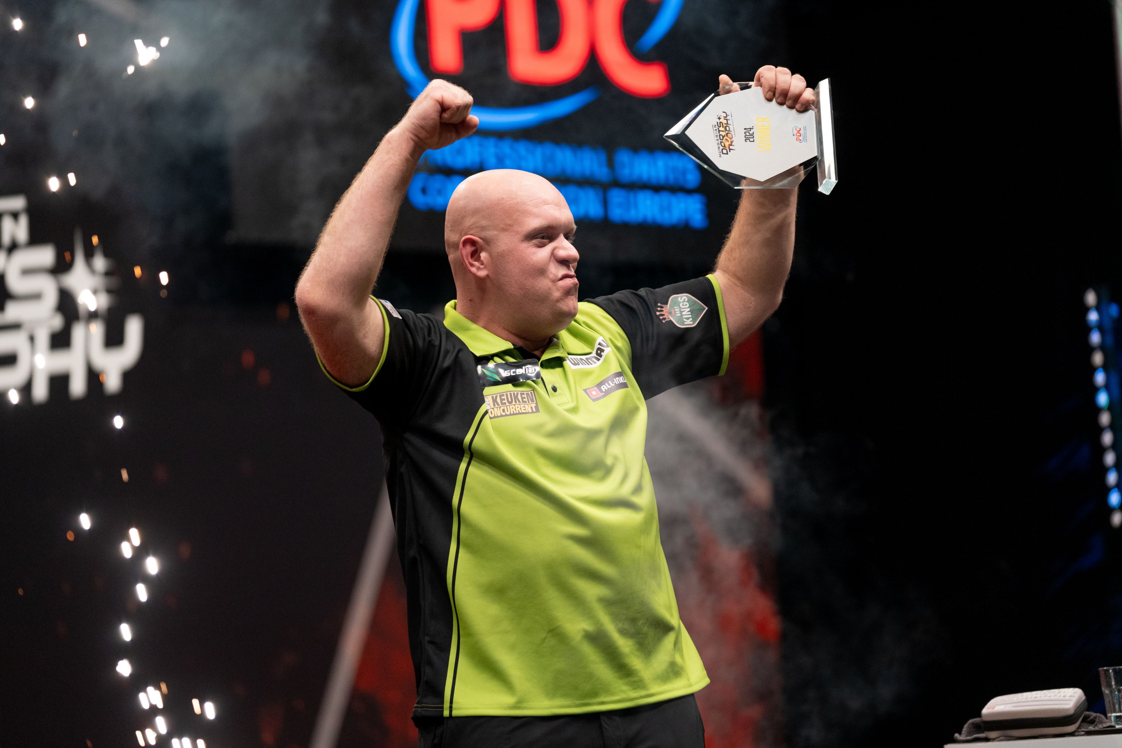 Michael van Gerwen Budapest dartsbajnoka