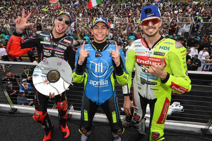 Aprilia célja jövőre a MotoGP élmezőnye és a győzelem