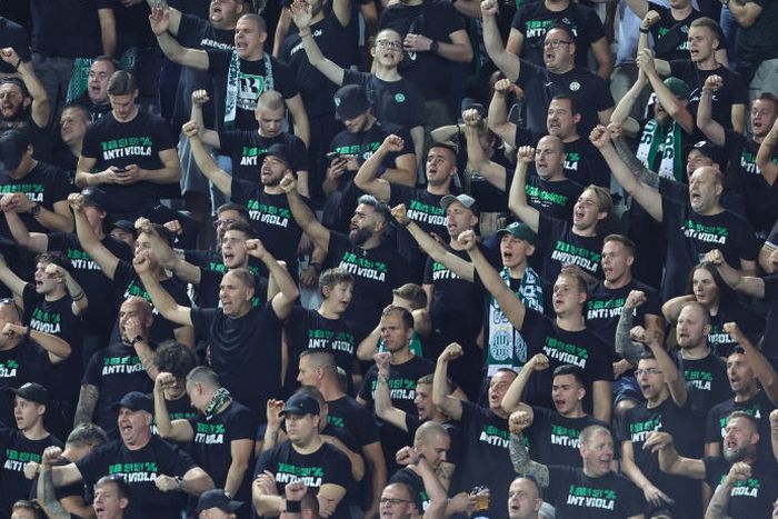 Visszafordult Budapestre a Fradi-szurkolók különvonata (Fotó: Getty Images)