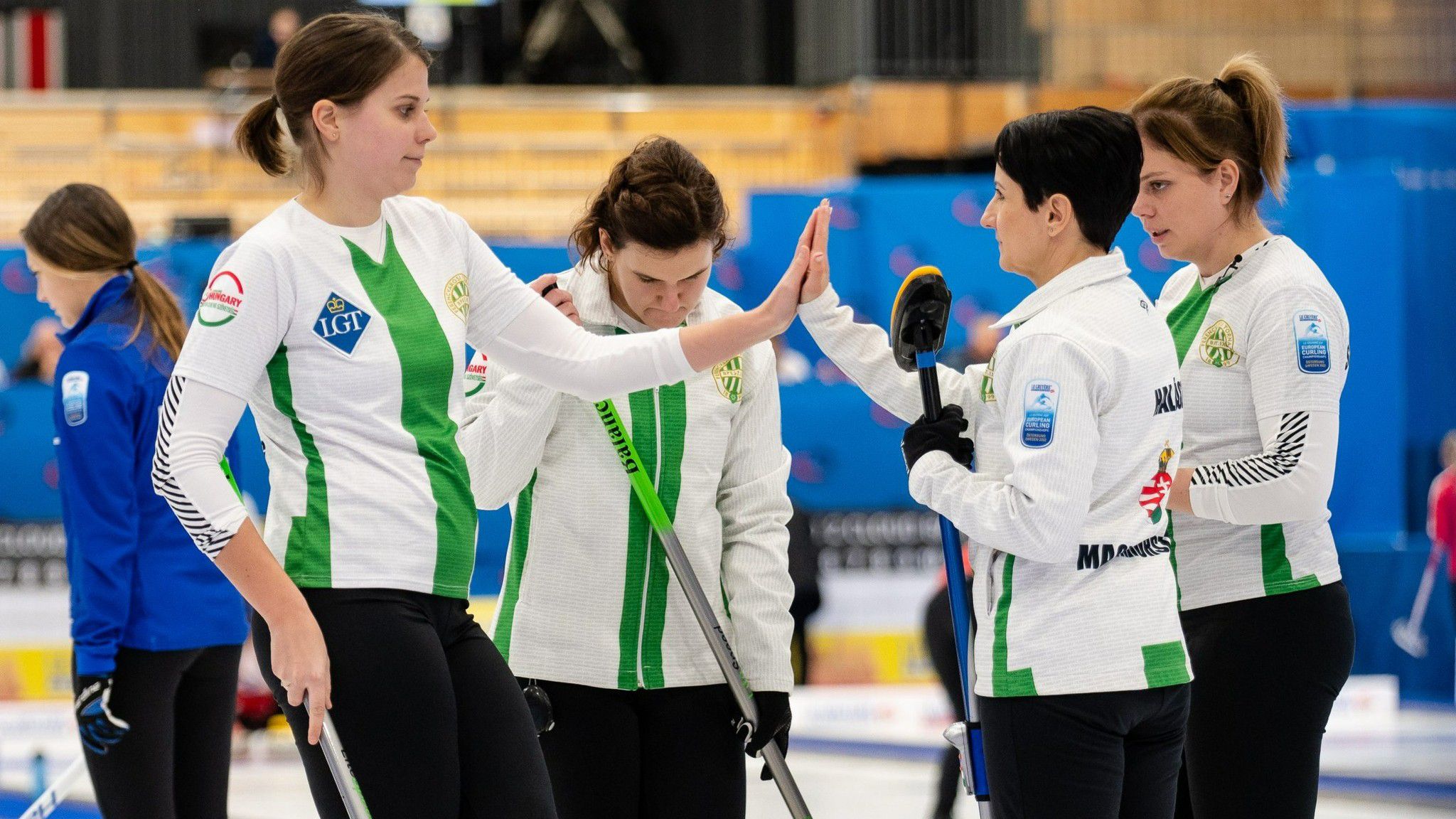 Győzelemmel búcsúzott az élvonaltól a magyar női curling-csapat az Európa-bajnokságon