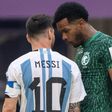 VIDEÓ: Messi nem hitt a fülének – kiderült, mit mondott neki a szaúdiak védője