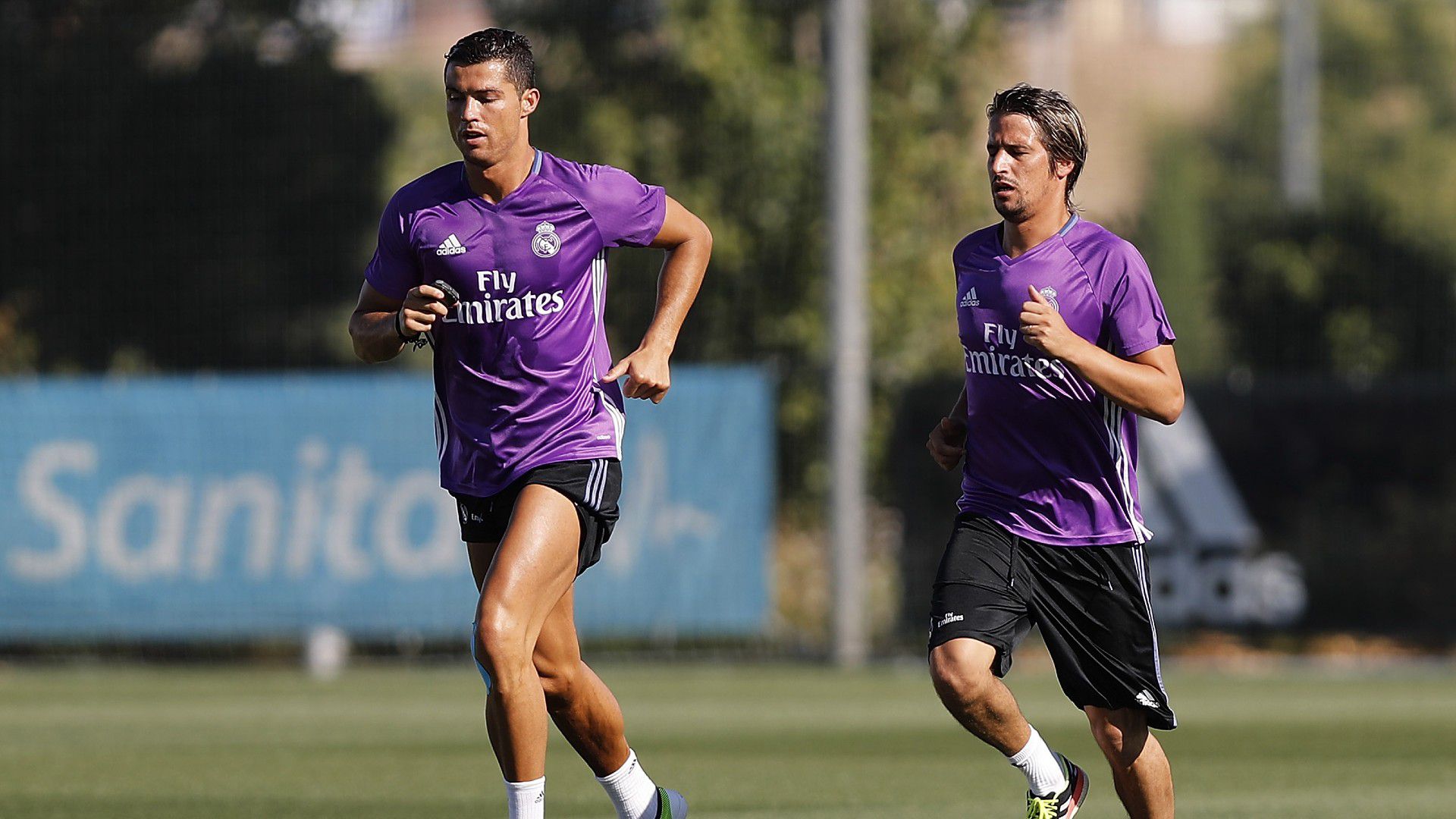 Fábio Coentrao és Cristiano Ronaldo a portugál válogatott mellett a Real Madridban is csapattársak voltak korábban