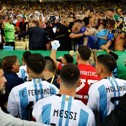 A FIFA elnöke „meglepő” kijelentést tett a brazil–argentinon történt balhé kapcsán