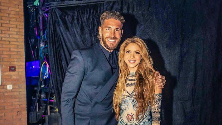 Sergio Ramosszal Sevillában fotózkodott Shakira, ennek kapcsán indultak be a pletykák / Fotó: Twitter