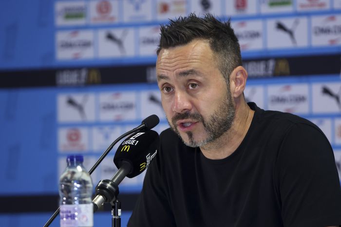 Bajban van Roberto de Zerbi? (Fotó: Getty Images)