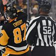 Kyle Connor és Sidney Crosby bokszmeccse (Fotó: Getty Images)