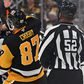 Kyle Connor és Sidney Crosby bokszmeccse (Fotó: Getty Images)