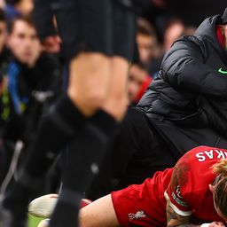 Cimikaszt le kellett cserélni, miután felborította Kloppot
