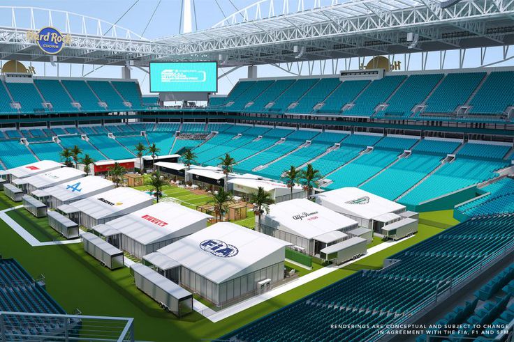 Miami: Stadionba költöztetik a Forma-1-et