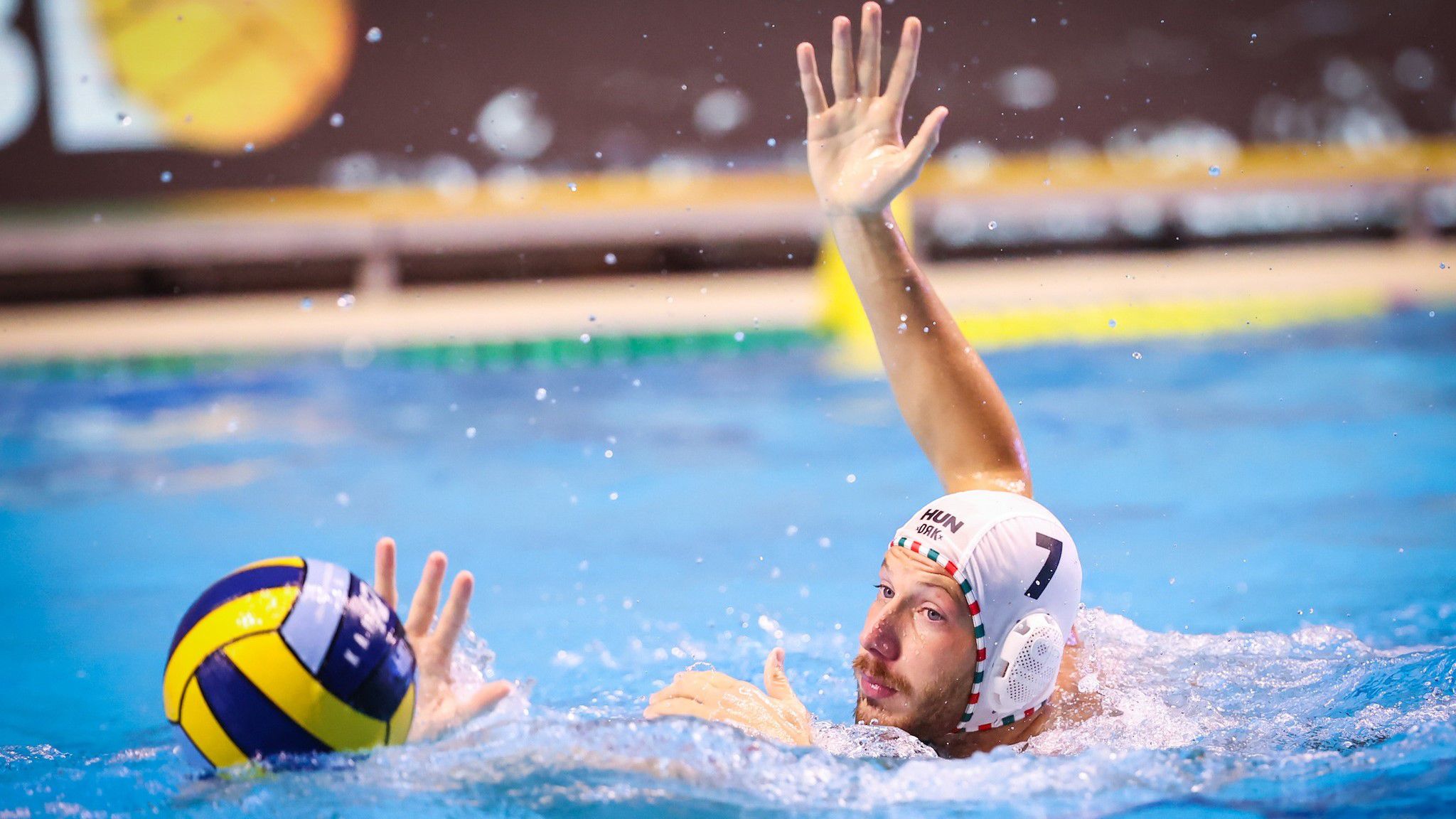 Zalánki Gergő három góllal járult hozzá a vízilabda-válogatott Franciaország elleni győzelméhez Fotó: Facebook/waterpolo.hu