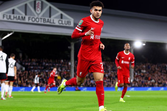 Luis Díaz góljával szerzett vezetést a Liverpool