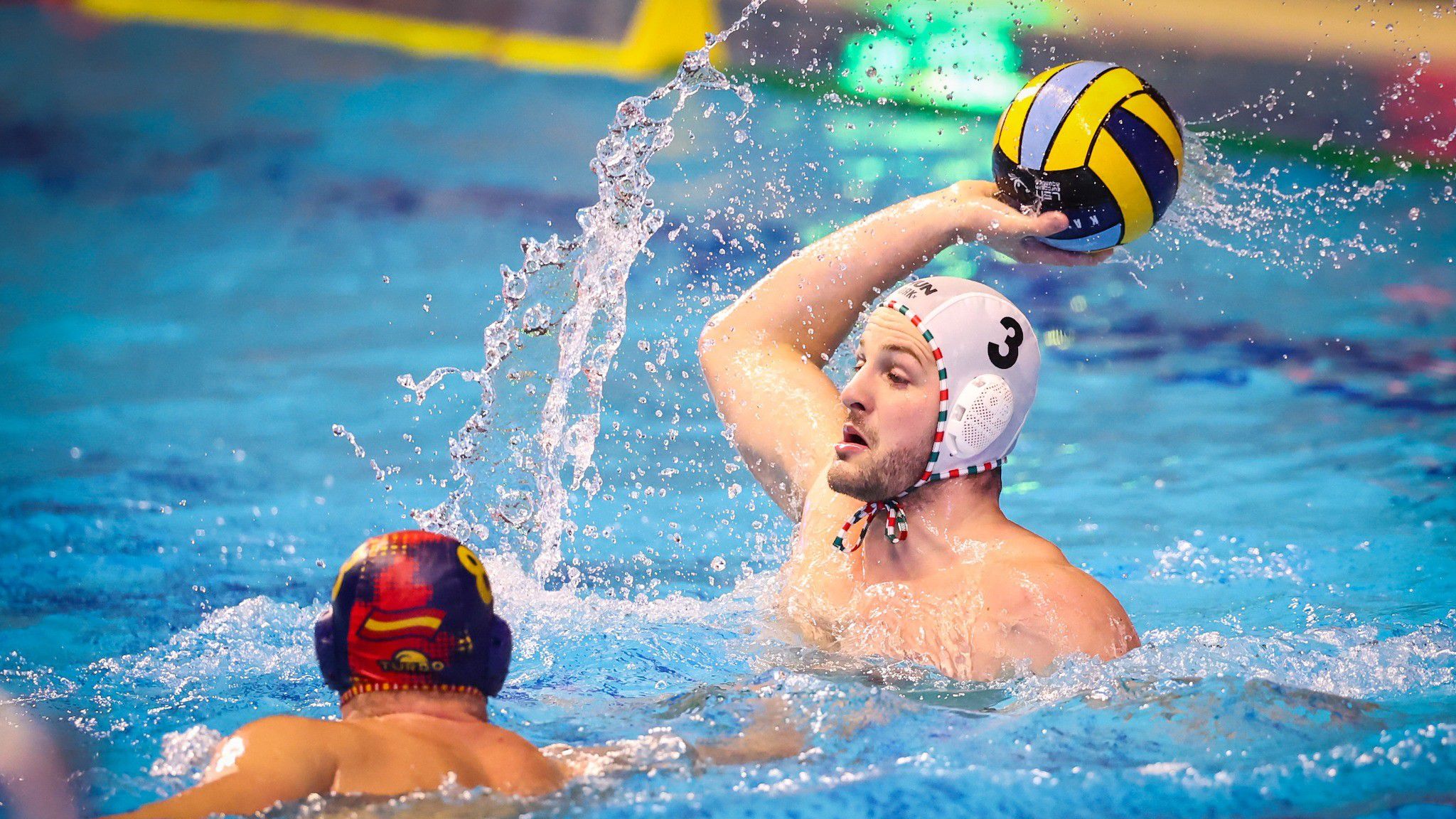 Manhercz Krisztián szeretné, ha a dohai vb után is a magyar válogatott lenne a világbajnoki címvédő Fotó: Facebook/waterpolo.hu