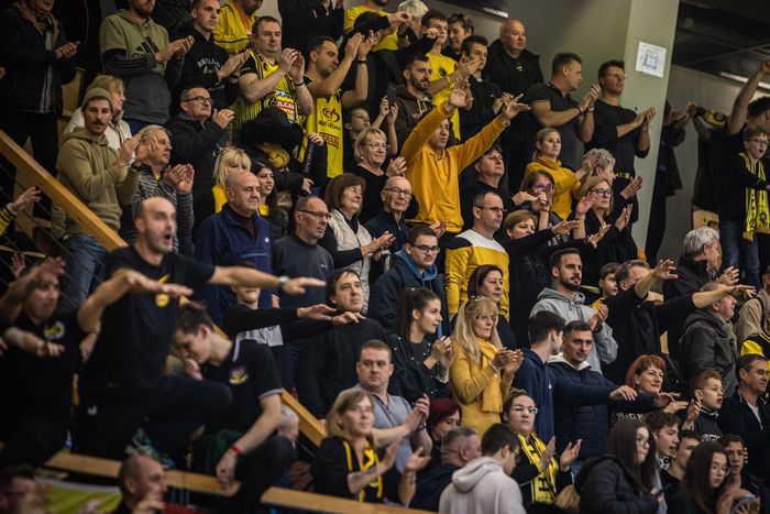 Győzelemnek örülhettek a Falco drukkerei