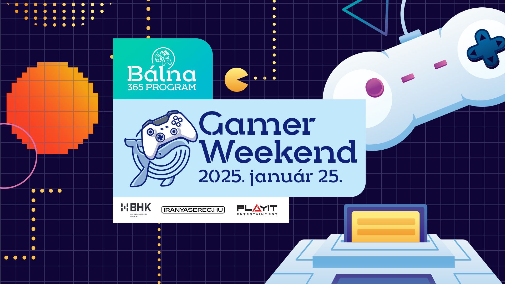 Január 25-én rendezik a Gamer Weekendet (Fotó: playit.hu)