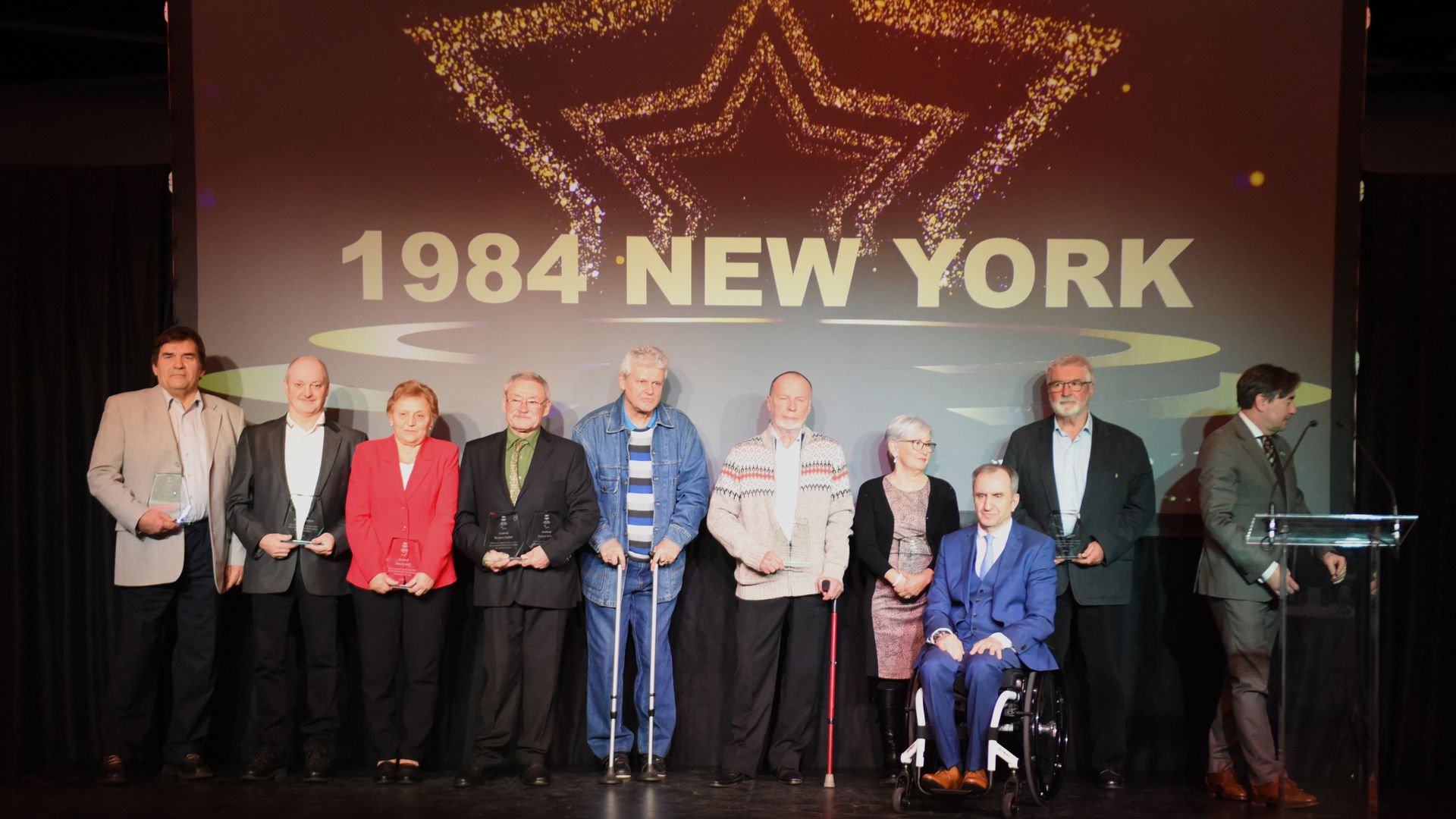 Szerencsére az 1984-es paralimpiai csapatot nem érintette a politikai bojkott, és tagjai elutazhattak New Yorkba.  (Fotó: MPB/ Róth Tamás)