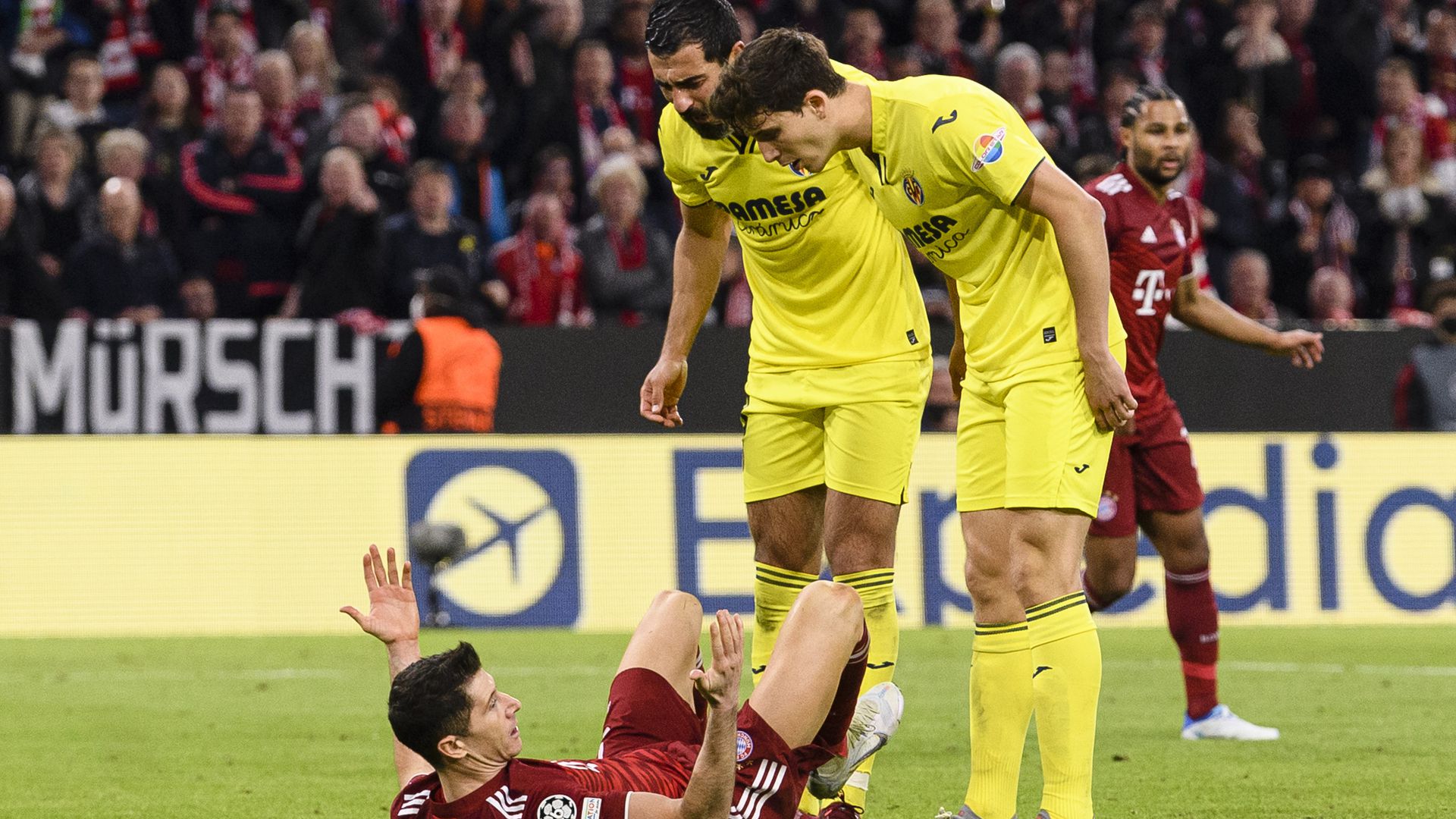 Az első repedés a falon: a Villarreal elleni Bajnokok Ligája-negyeddöntős kiesés után a Bayern München vezetősége elkezdett kételkedni Julian Nagelsmannban. Fotó: Getty Images